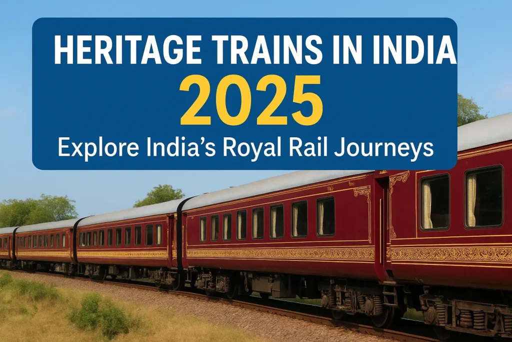 heritage train in india list