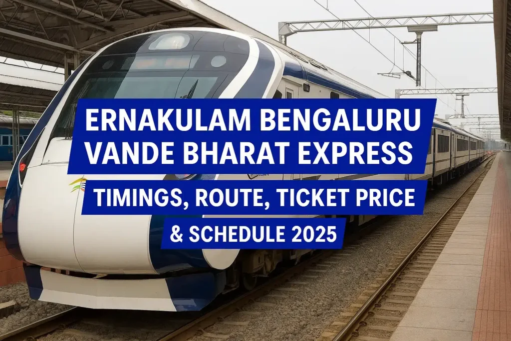 Ernakulam bengaluru vande bharat route